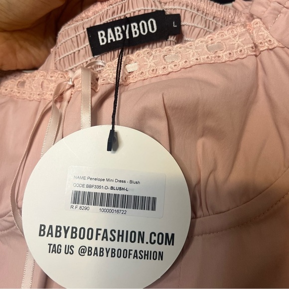 BABYBOO Penelope Mini Dress Size L - Picture 7 of 7